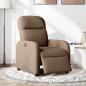 Preview: Relaxsessel Elektrisch Braun Stoff