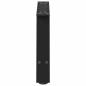 Preview: Couchtischbeine A-Form 2 Stk. Schwarz 70x(30-31) cm Stahl