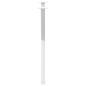 Preview: Esstischbeine X-Form 2 Stk. Weiß 80x(72-73) cm Stahl