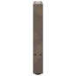 Preview: Couchtischbeine Naturstahl 2 Stk. 28x(42-43) cm Stahl