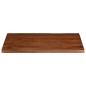 Preview: Tischplatte 110x80x2,5 cm Rechteckig Altholz Massiv