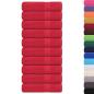 Preview: Badetücher FROGN 10 Stk. Rot 100x150 cm 360 g/m²