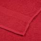 Preview: Badetücher FROGN 10 Stk. Rot 100x150 cm 360 g/m²