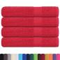 Preview: Saunatücher FROGN 4 Stk. Rot 80x200 cm 360 g/m²