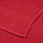 Preview: Saunatücher FROGN 4 Stk. Rot 80x200 cm 360 g/m²