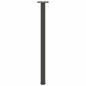 Preview: Konsolentischbeine 4 Stk. Anthrazit 72-74 cm Stahl