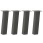 Preview: Couchtischbeine 4 Stk. Anthrazit 30 cm Stahl