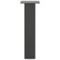 Preview: Couchtischbeine 4 Stk. Anthrazit 30 cm Stahl
