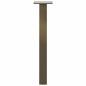 Preview: Couchtischbeine 4 Stk. Naturstahl 42 cm Stahl