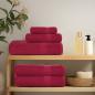 Preview: Badetücher FROGN 2 Stk. Bordeaux 100x150 cm 360 g/m²