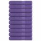 Preview: ARDEBO.de - Handtücher FROGN 10 Stk. Lila 100x200 cm 360 g/m²