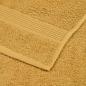 Preview: Badetücher FROGN 2 Stk. Gold 100x150 cm 360 g/m²