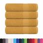 Preview: Duschtücher FROGN 4 Stk. Gold 70x140 cm 360 g/m²