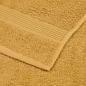 Preview: Handtücher FROGN 4 Stk. Gold 100x200 cm 360 g/m²