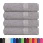 Preview: Handtücher FROGN 4 Stk. Grau 50x100 cm 360 g/m²
