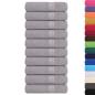 Preview: Badetücher FROGN 10 Stk. Grau 100x150 cm 360 g/m²