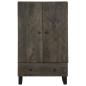 Preview: Highboard 60x33x100 cm Massivholz Mango