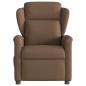 Preview: Massagesessel Braun Stoff