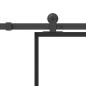 Preview: Schiebetür mit Beschlag 76x205 cm ESG-Glas & Aluminium