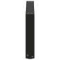 Preview: Couchtischbeine U-Form 2 Stk. Schwarz 70x(30-31) cm Stahl