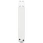 Preview: Couchtischbeine U-Form 2 Stk. Weiß 40x(30-31) cm Stahl