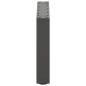 Preview: Couchtischbeine U-Form 2 Stk. Anthrazit 50x(30-31) cm Stahl