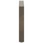 Preview: Couchtischbeine U-Form 2 Stk. Naturstahl 50x(42-43) cm Stahl