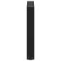 Preview: Couchtischbeine U-Form 2 Stk. Schwarz 38x(42-43) cm Stahl
