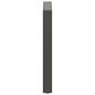 Preview: Esstischbeine U-Form 2 Stk. Anthrazit 70x(72-73) cm Stahl