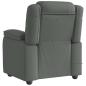 Preview: Massagesessel Dunkelgrau Stoff