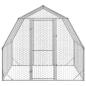 Preview: Hühnerstall 2,5x2x2,25 m Verzinkter Stahl