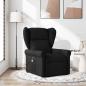 Preview: ARDEBO.de - Massagesessel Schwarz Stoff