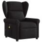 Preview: Massagesessel Schwarz Stoff