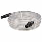 Preview: Saugschlauch mit PVC-Anschlüssen Transparent 1" 10 m PVC
