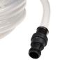 Preview: Saugschlauch mit PVC-Anschlüssen Transparent 1" 10 m PVC