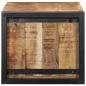 Preview: TV-Schrank 80x30x25 cm Raues Massivholz Mango