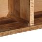 Preview: TV-Schrank 80x30x25 cm Raues Massivholz Mango