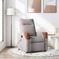 Preview: ARDEBO.de - Massagesessel Taupe Stoff