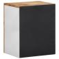 Preview: Bad-Hängeschrank 38x33,5x48 cm Massivholz Mango