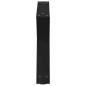 Preview: Couchtischbeine 2 Stk. Schwarz 50x(30-31,3) cm Stahl