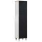 Preview: Badschrank 38x33,5x160 cm Massivholz Mango
