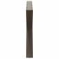 Preview: Couchtischbeine 2 Stk. Naturstahl 70x(42-43,3) cm Stahl