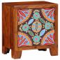Preview: Nachttisch 40x30x45 cm Massivholz Akazie