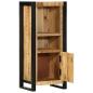 Preview: Badschrank 40x30x90 cm Raues Massivholz Mango