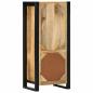 Preview: Badschrank 40x30x90 cm Raues Massivholz Mango