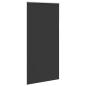 Preview: Verdunkelungsrollo Schwarz 90x210 cm Stoffbreite 85,7 cm