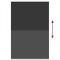 Preview: Verdunkelungsrollo Schwarz 150x210 cm Stoffbreite 146,6 cm