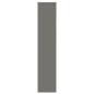 Preview: ARDEBO.de - Verdunkelungsrollo Grau 45x210 cm Stoffbreite 40,7 cm Polyester