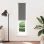 Preview: Verdunkelungsrollo Grau 45x210 cm Stoffbreite 40,7 cm Polyester