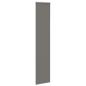 Preview: Verdunkelungsrollo Grau 45x210 cm Stoffbreite 40,7 cm Polyester